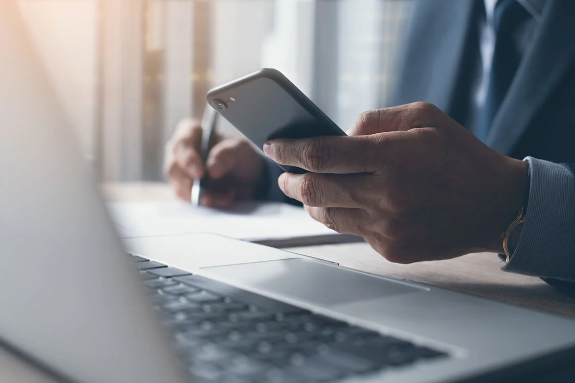 Person using Attorney Live App